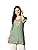 LIBOZA Embroidered Kashmiri Tunic Top, Short Kurti for Women on Jeans, V-Neck, 3/4 Sleeve, Floral Design,